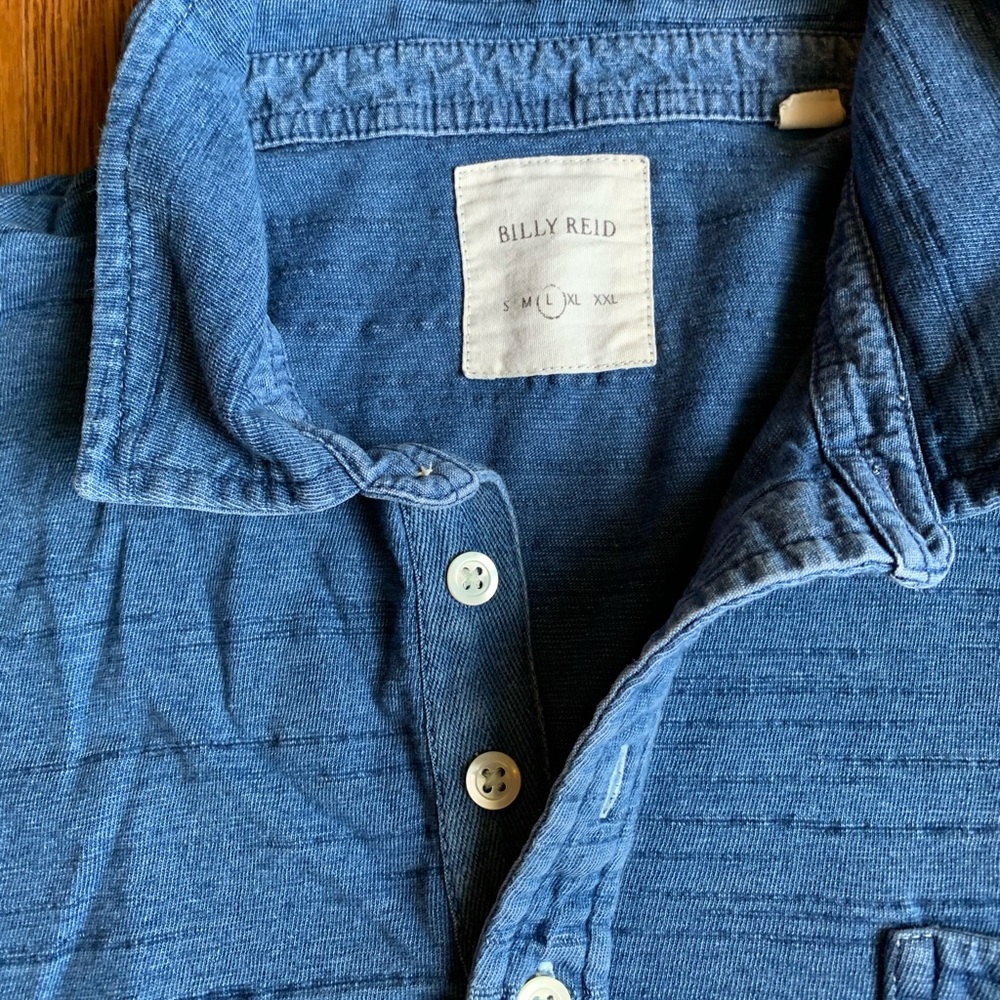 Billy Reid polo shirt